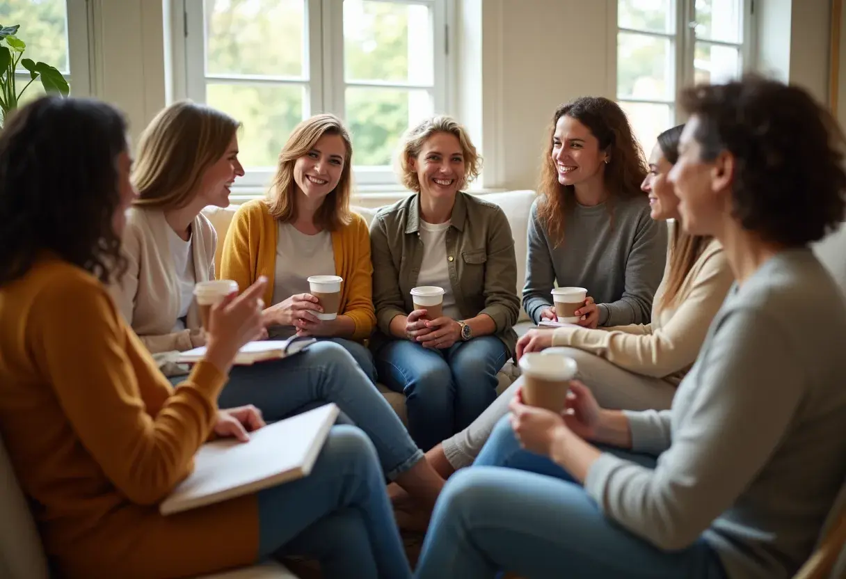 Die Community — Vernetzen: Tausche dich mit anderen Eltern aus, die dieselben Fragen haben. Teile Erfahrung